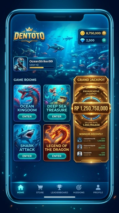 Tampilan utama aplikasi dentoto dengan pilihan aplikasi terbaik.